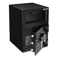 Honeywell Steel Depository Safe with Digital Lock, 14 x 15.2 x 20.2, 1.06 cu ft, Black (5912)