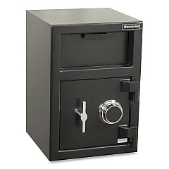 Honeywell Steel Depository Safe with Combo Lock, 14 x 14.2 x 20, 1.06 cu ft, Black (5911)