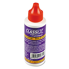 Refill Ink for Classix Stamps, 2 oz Bottle, Red (40711)