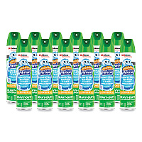 Scrubbing Bubbles Disinfectant Restroom Cleaner II, Rain Shower Scent, 25 oz Aerosol Spray, 12/Carton (313358)