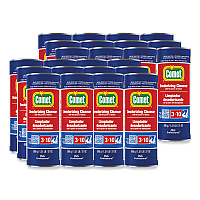 Comet Deodorizing Cleanser with Bleach, Powder, 21 oz Canister, 24/Carton (32987CT)