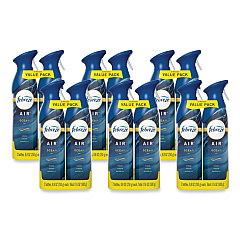Febreze AIR, Ocean, 17.6 oz Aerosol Spray, 2/Pack, 6 Packs/Carton (48312)