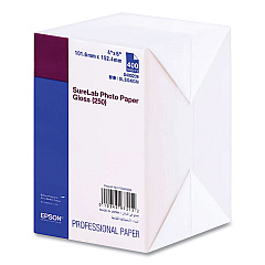 Epson SureLab Photo Paper, 4 x 6, Gloss White, 400/Pack (S400209)