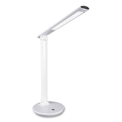 OttLite Wellness Series Sanitizing Emerge LED Desk Lamp, 23" High, White (SCAY000S)