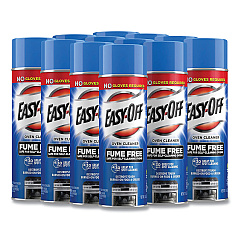 EASY-OFF Fume-Free Oven Cleaner, Lemon Scent 14.5 oz Aerosol Spray, 12/Carton (87977CT)