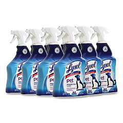 LYSOL Brand Pet Solutions Disinfecting Cleaner, Citrus Blossom, 32 oz Trigger Bottle, 9/Carton (99653CT)