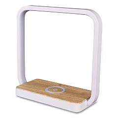 OttLite Wireless Charging Station with Night Light, USB, White (I0342QSHPR)