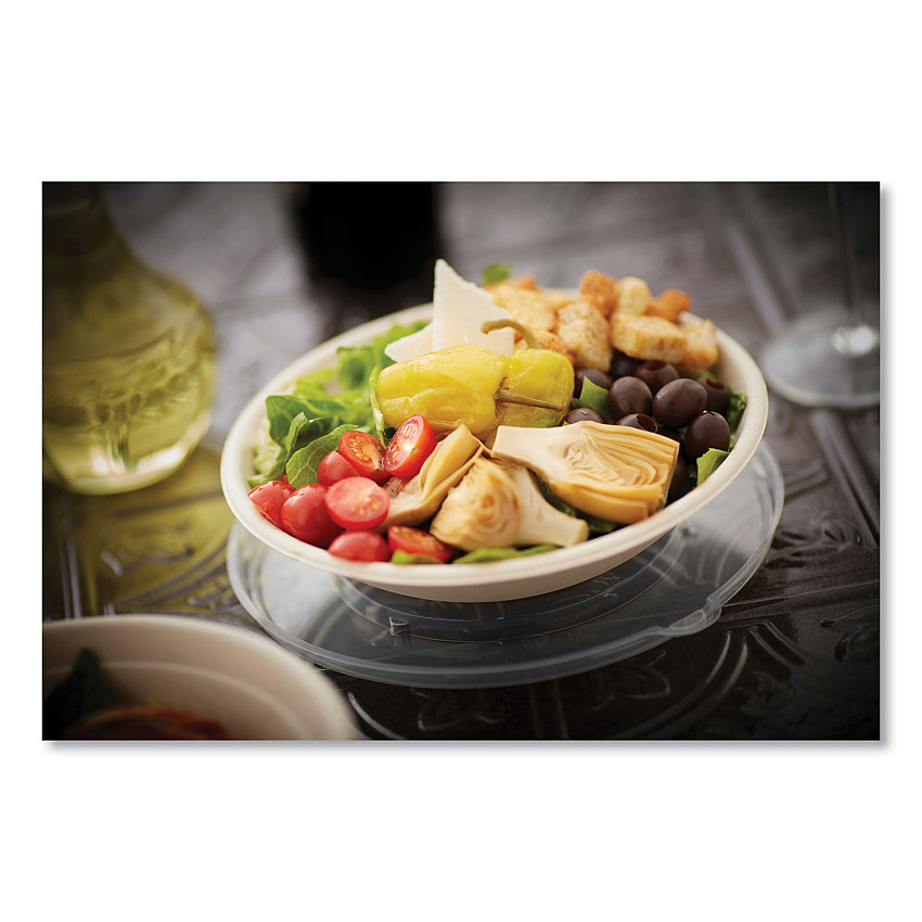 Pactiv EarthChoice Fiber-Blend Bagasse Dinnerware, 32 oz, Natural, 400/Carton (YMC508BWL32P)