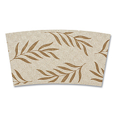 World Centric Hot Cup Sleeves, Fits 8 oz Cups, Natural, 1,000/Carton (SLPAME)