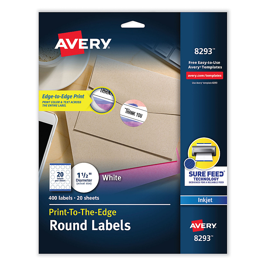 Avery 8293 Labels