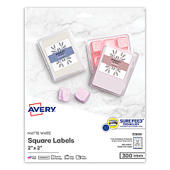 Avery 22806 Square Print-to-the-Edge Labels