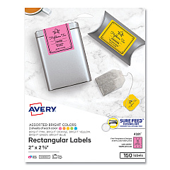 Avery 4331 Color Easy Peel Labels