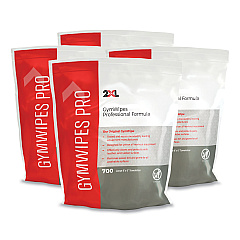 2XL Gym Wipes Professional, 6 x 8, Unscented, 700/Pack, 4 Packs/Carton (L38)