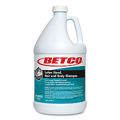 Betco Lotion Hand, Hair and Body Shampoo, Fresh Scent, 1 gal Bottle, 4/Carton (7730400)