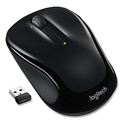 Logitech M325S Wireless Mouse, 2.4 GHz Frequency, 32.8 ft Wireless Range, Left/Right Hand Use, Black (910006825)