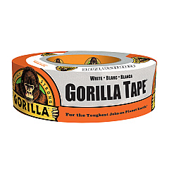 Gorilla Tape, 3" Core, 1.88" x 30 yds, White (6025001)