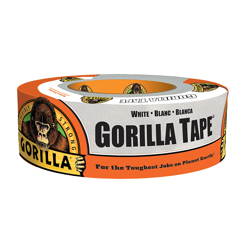 Gorilla Tape, 3" Core, 1.88" x 30 yds, White (6025001)