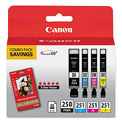 Canon PGI-250 CLI-251 Combo Pack