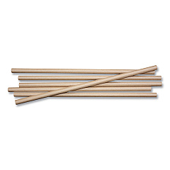 World Centric Sustainable Kraft Paper Straws, 8", 6,000/Carton (STPA8K)