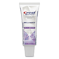 3d White Brilliance Advanced Whitening Technology + Advanced Stain Protection Toothpaste, 0.85 Oz Tube, 72/carton