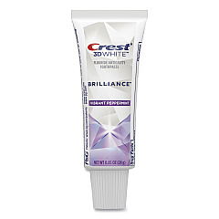 3d White Brilliance Advanced Whitening Technology + Advanced Stain Protection Toothpaste, 0.85 Oz Tube, 72/carton
