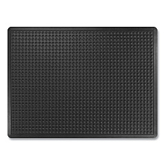 Apache Mills Bubble Flex Anti-Fatigue Mat, Rectangular, 36 x 48, Black (052023)