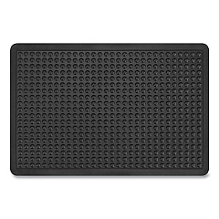Apache Mills Bubble Flex Anti-Fatigue Mat, Rectangular, 24 x 36, Black (042023)