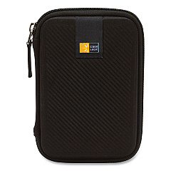 Case Logic Portable Hard Drive Case, Molded EVA, Black (3201314)