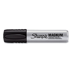 Sharpie Magnum Permanent Marker, Broad Chisel Tip, Black (44001A)
