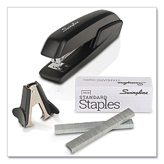 Swingline Standard Stapler Value Pack, 15-Sheet Capacity, Black (54551)