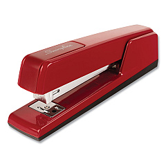 Swingline 747 Classic Full Strip Stapler, 20-Sheet Capacity, Lipstick Red (74718)