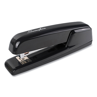 Swingline 747 Business Full Strip Desk Stapler, 25-Sheet Capacity, Black (74741)