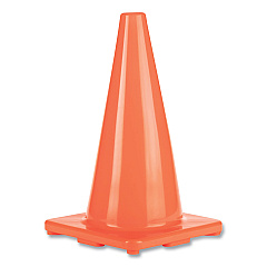 Champion Sports Hi-Visibility Vinyl Cones, 18" Tall, Orange (C18OR)