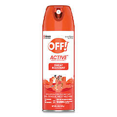 OFF! ACTIVE Insect Repellent, 6 oz Aerosol Spray, 12/Carton (334678)
