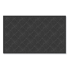 Apache Mills Ecomat Crosshatch Entry Mat, 36 x 60, Charcoal (072023)