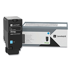 Lexmark 74C0SCG Cyan Toner Cartridge for US Government