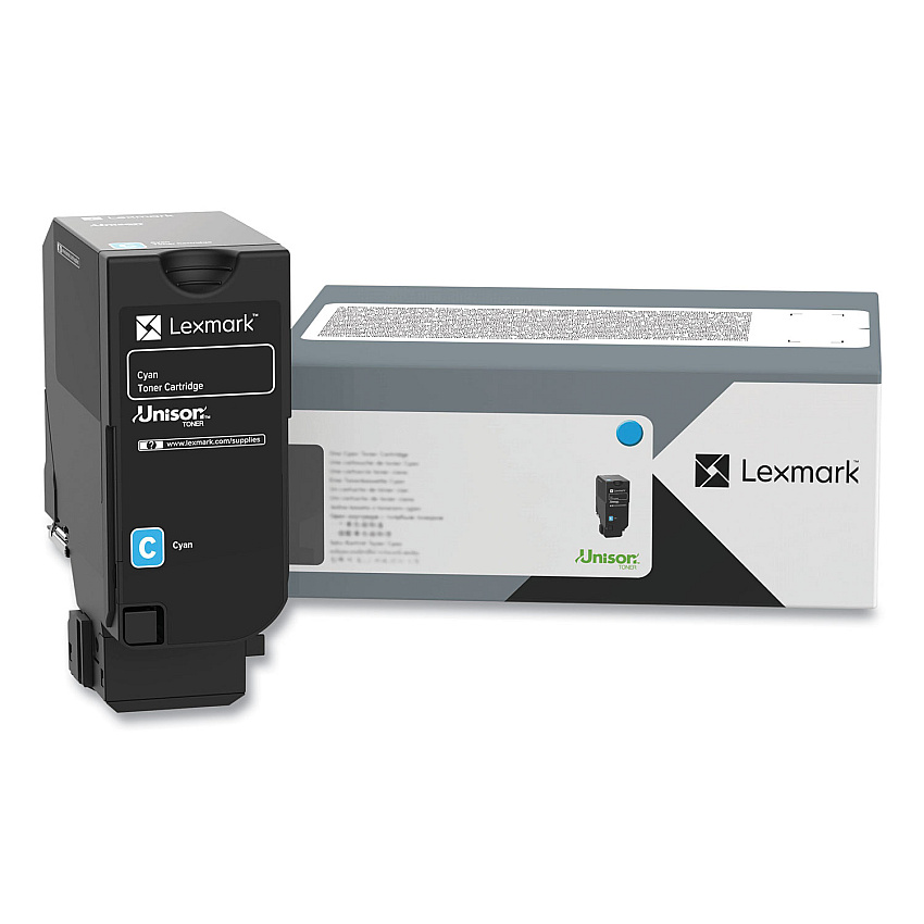 Lexmark 74C0SCG Cyan Toner Cartridge for US Government
