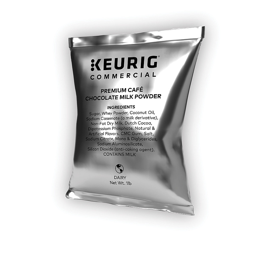Keurig Premium Cafe Powders, Chocolate, 1 lb Bag, 12/Carton (9796)