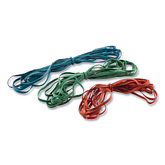 Alliance SuperSize Bands, 0.25" x 17", 4,060 psi Max Elasticity, Blue, 12/Pack (08995)