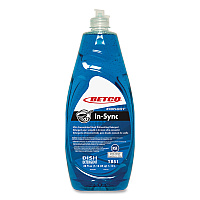 Betco Symplicity In-Sync Hand Dishwashing Detergent, Fresh Ozonic Scent; 38 oz Bottle, 8/Carton (1851B900)
