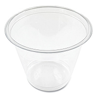 Boardwalk Clear Plastic Cold Cups, Squat, 9 oz, PET, 1,000/ Carton (BWKPET9S)