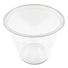 Boardwalk Clear Plastic Cold Cups, Squat, 9 oz, PET, 1,000/ Carton (BWKPET9S)