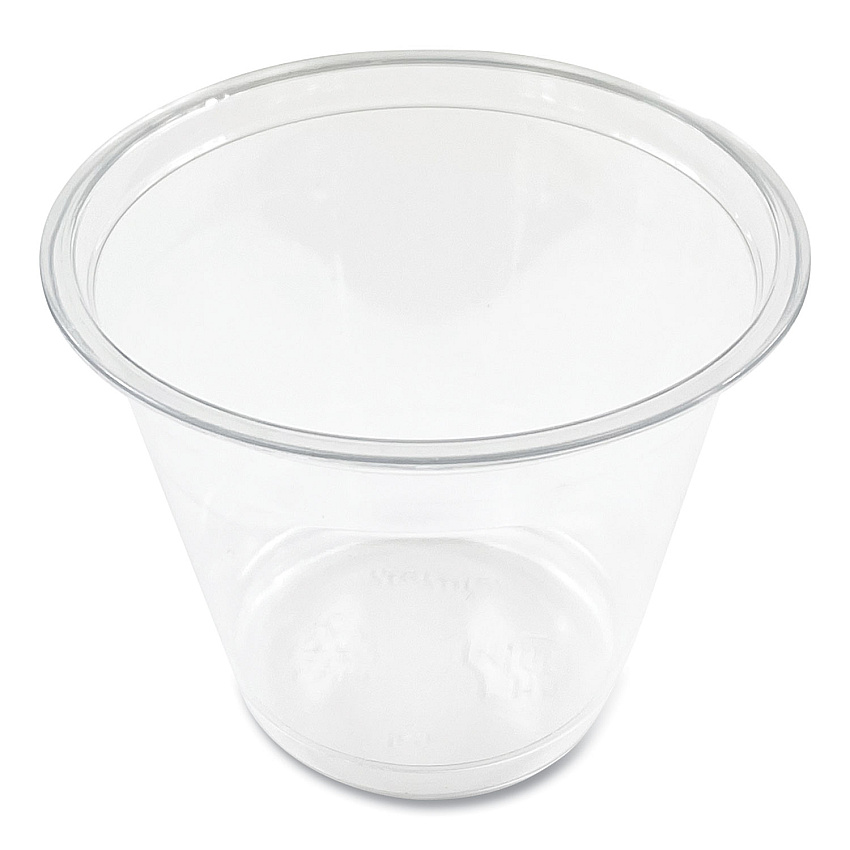 Boardwalk Clear Plastic Cold Cups, Squat, 9 oz, PET, 1,000/ Carton (BWKPET9S)