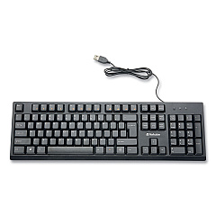 Verbatim Wired Keyboard, Black (70735)