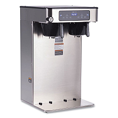 BUNN ICB Infusion Series Twin Tall Coffee Brewer, 51 Cups, Silver/Black (532000101)