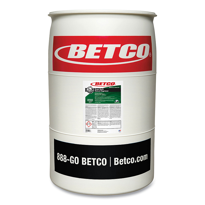 Betco Green Earth Natural Degreaser, Mild Scent, 55 gal Drum (2175500)
