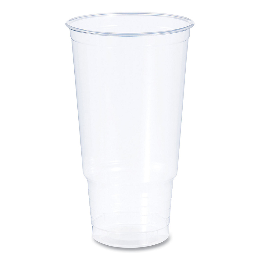 Dart Polypropylene Cups, Cold Cups, 32 oz, Clear, 25/Bag, 20 Bags/Carton (32P)