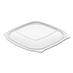 Dart PresentaBowls Pro Clear Square Lids for 24-32 oz Bowls, 8.5 x 8.5 x 0.5, Clear, 63/Bag, 4 Bags/Carton (C2464BDL)