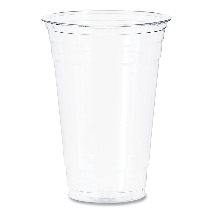 Dart Ultra Clear Cups, 20 oz, PET, 50/Bag, 12 Bags/Carton (TP20)