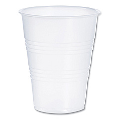 Dart Conex Galaxy Polystyrene Plastic Cold Cups, 9 oz, 100 Sleeve, 25 Sleeves/Carton (Y9CT)